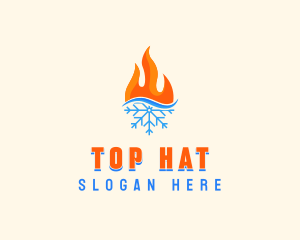 Fire Snow Thermal  logo design