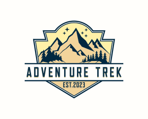 Adventure Mountain Camping logo design