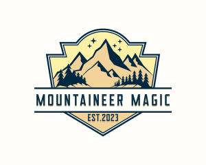 Adventure Mountain Camping logo design