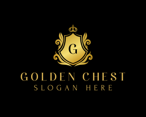 Crown Shield Boutique logo design