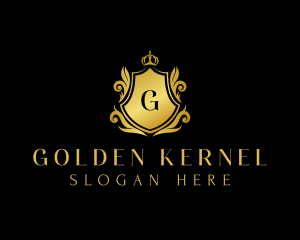 Crown Shield Boutique logo design