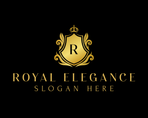 Crown Shield Boutique logo design