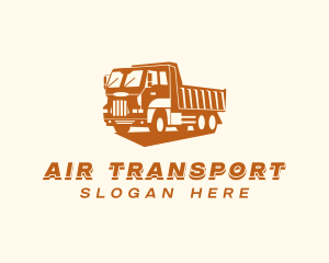 Dump Truck Transport logo design