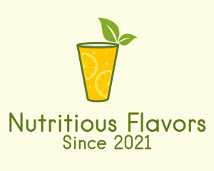 Lemonade Juice Drink Flavor logo