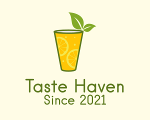 Lemonade Juice Drink Flavor logo