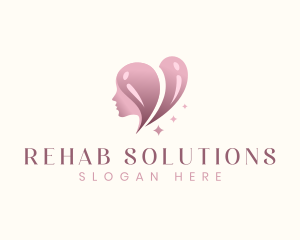 Heart Mental Care Human logo design