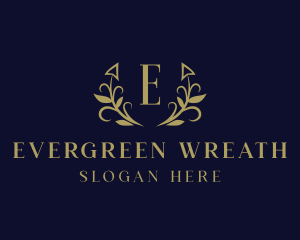 Ornament Boutique Wreath logo design