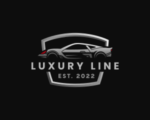 Luxury Car Transportation logo design