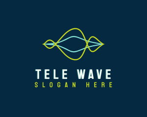  Tech Sound Wave logo design