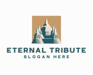  Ancient Structure Landmark logo design