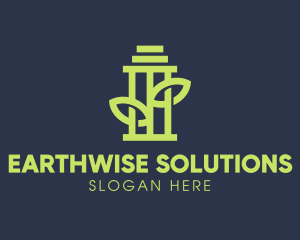 Green Environmental Pillar logo
