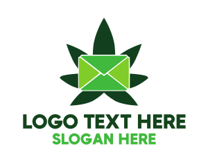 Green Marijuana Mail logo