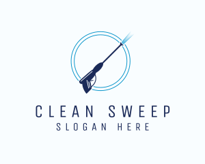 Cleaning Service Pressure Washer logo