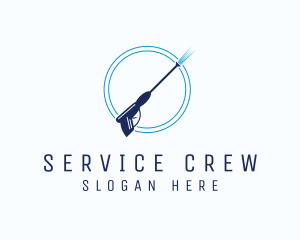 Cleaning Service Pressure Washer logo