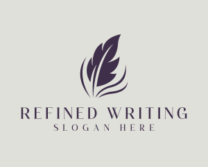 Feather Quill Author Publishing logo design