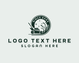 Landscaping Lawn Mower logo