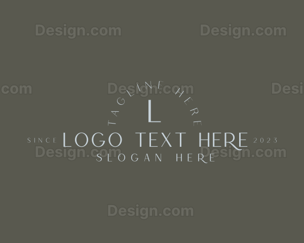 Luxe Elegant Business Brand Logo