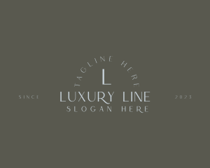 Luxe Elegant Business Brand logo design