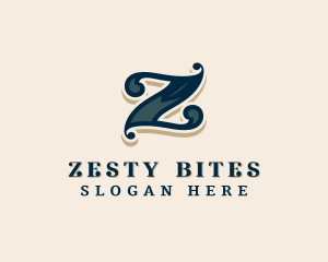 Fancy Fashion Boutique Letter Z logo design