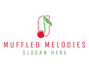 Musical Cherry Sound logo design