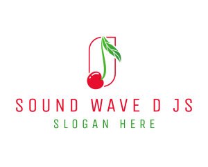 Musical Cherry Sound logo design