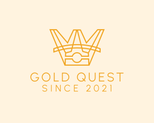 Gold Crown Camera logo design