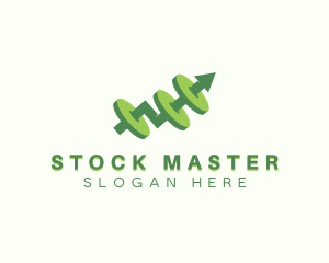 Arrow Stock Broker logo design