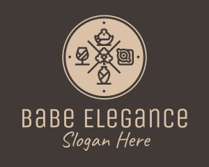 Hipster Fine Dining Restaurant logo design