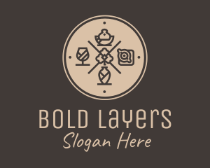 Hipster Fine Dining Restaurant logo design