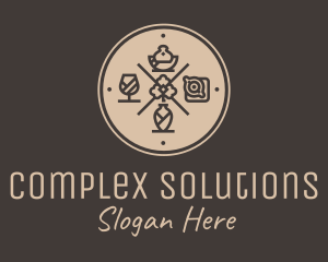 Hipster Fine Dining Restaurant logo design