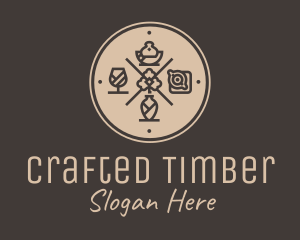 Hipster Fine Dining Restaurant logo design