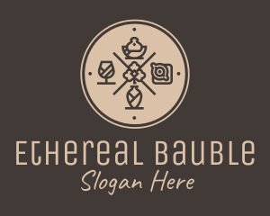 Hipster Fine Dining Restaurant logo design