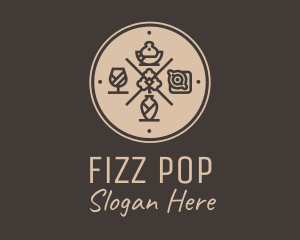 Hipster Fine Dining Restaurant logo design