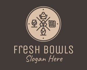 Hipster Fine Dining Restaurant logo design