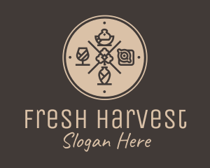 Hipster Fine Dining Restaurant logo design