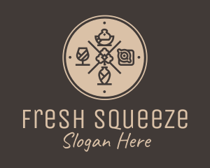 Hipster Fine Dining Restaurant logo design