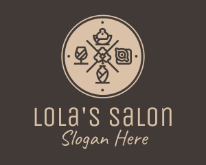 Hipster Fine Dining Restaurant logo design