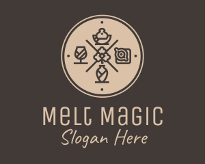 Hipster Fine Dining Restaurant logo design