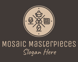 Hipster Fine Dining Restaurant logo design