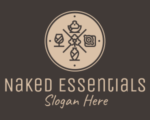 Hipster Fine Dining Restaurant logo design