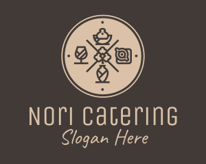 Hipster Fine Dining Restaurant logo design