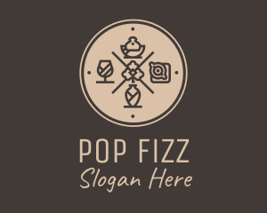 Hipster Fine Dining Restaurant logo design