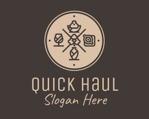 Hipster Fine Dining Restaurant logo design