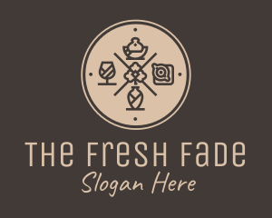 Hipster Fine Dining Restaurant logo design