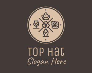 Hipster Fine Dining Restaurant logo design