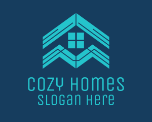 Blue House Roof Window logo