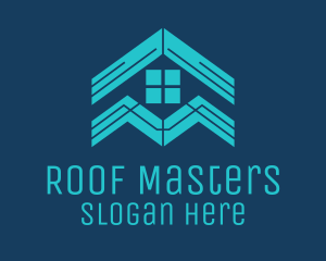 Blue House Roof Window logo