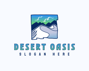 New Mexico Desert Sands logo design