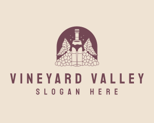 Winery Wine Drink logo