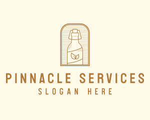 Organic Kombucha Bottle logo